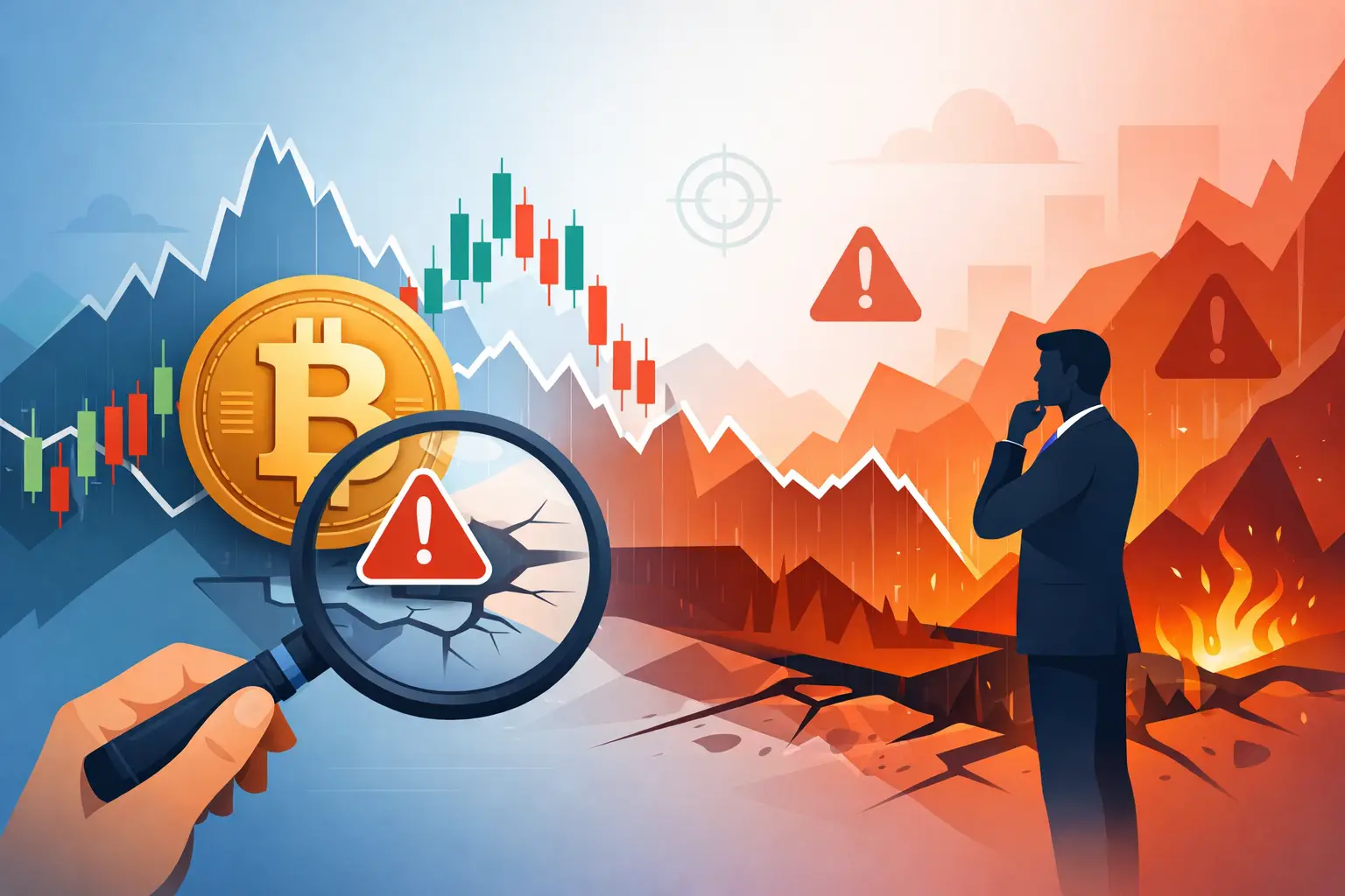 Cómo detectar zonas de riesgo en bitcoin