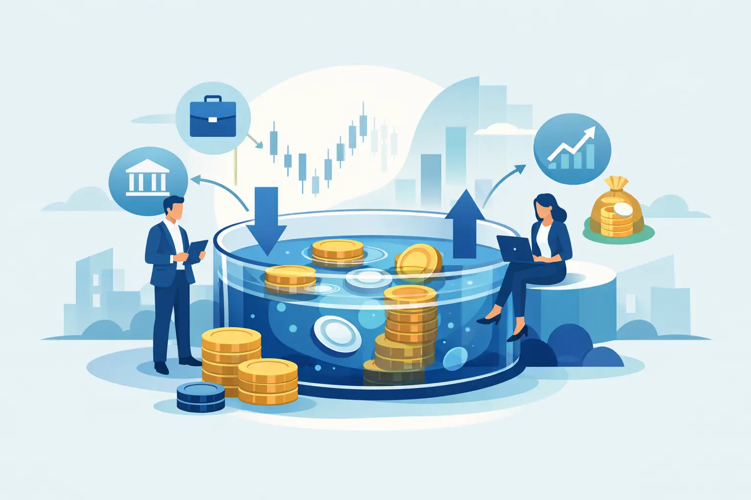 Qué son los pools de liquidación
